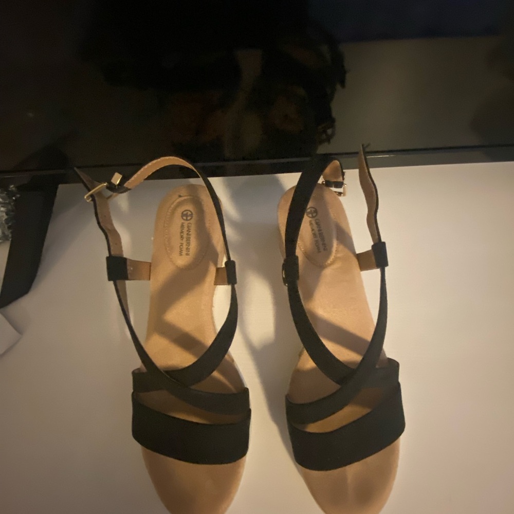 Giani Bernini Dellie Espadrille Wedge Sandals